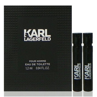 Karl Lagerfeld 卡爾同名時尚男性淡香水 1.2ml x 2
