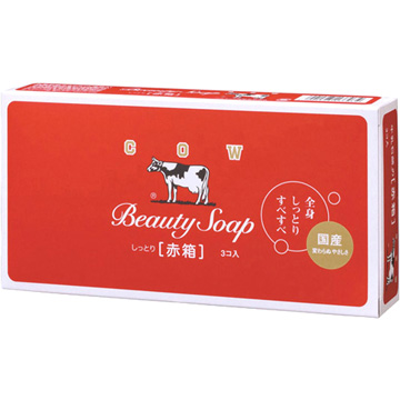 日本牛乳石鹼 牛乳香皂(玫瑰保濕)100g*3入