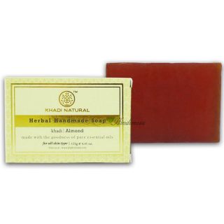 印度 Khadi 草本杏仁手工精油香皂 125g