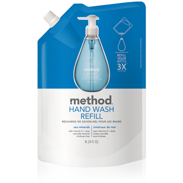 Method 美則 海藍礦物洗手乳(補充包)1000ml