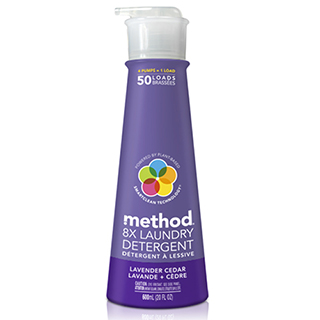 Method 美則八倍濃縮智慧環保洗衣精-薰衣草600ml