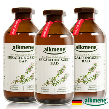 德國alkmene草本耀典保健泡澡精露500ml小康三入組