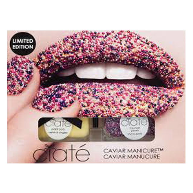 英國Ciaté夏緹 Caviar Manicure Set 魚子醬指甲油組合- Lemon Fizz 檸檬氣泡
