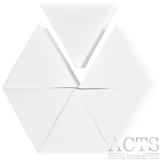 ACTS 維詩彩妝 高密度Q海綿 正三角型 6片入