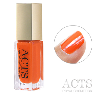 ACTS 維詩彩妝 絕色指甲油 豔陽橘01(12ml)