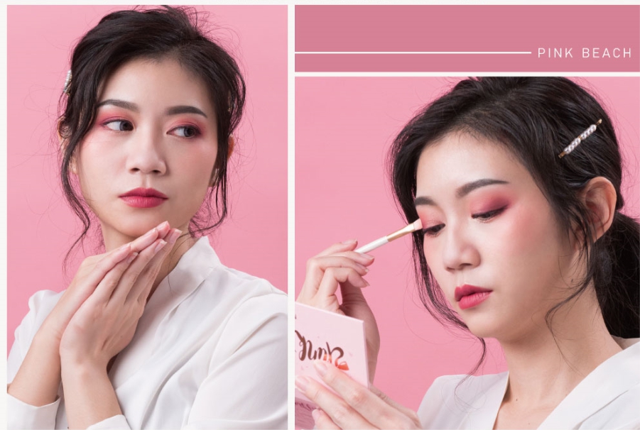 Jual (MEKO)[MEKO] Island Holiday Wind | 8-Color Eye Color Palette ...