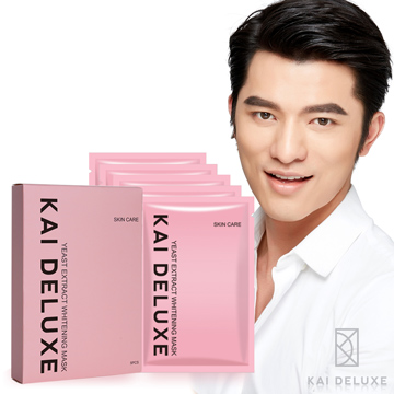 KAI DELUXE 粉奇蹟酵母淨白面膜 5片/盒