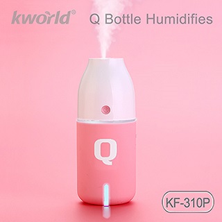 Kworld 廣寰 噴霧加濕器 KF-310P 粉(牛奶瓶造型)