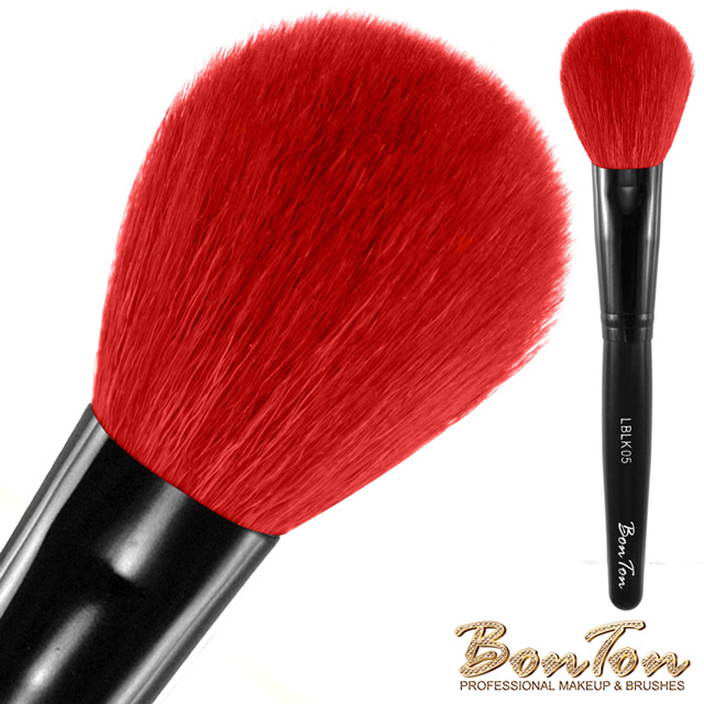 BonTon 墨黑系列 扁腮紅刷(大) LBLK05 特級尖鋒羊毛