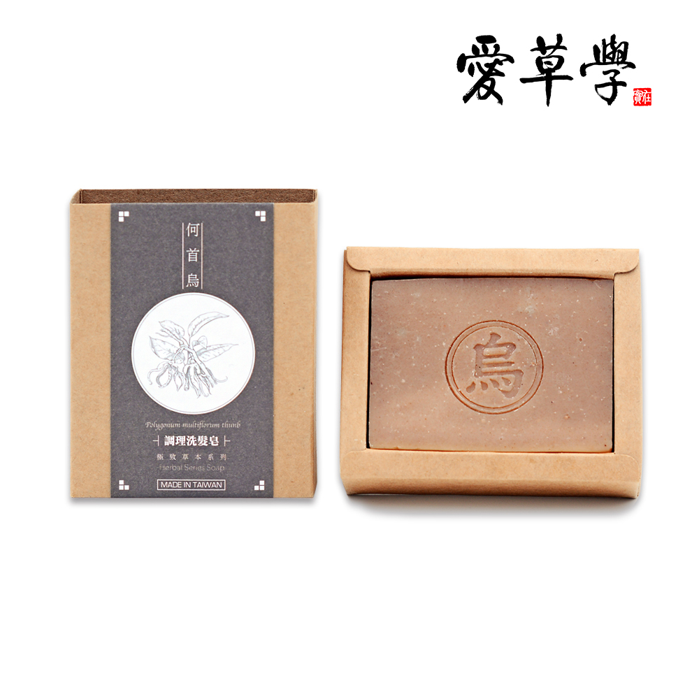 愛草學 何首烏調理洗髮皂