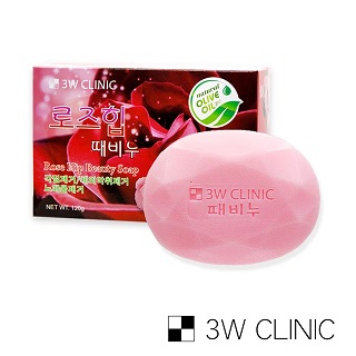 【韓國 3W Clinic】玫瑰戀人手工皂120g