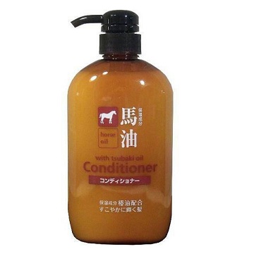 日本 KUM熊野馬油潤髮乳600ml*1入