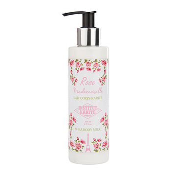 Institut Karite Paris巴黎乳油木玫瑰皇后保濕美體乳200ml
