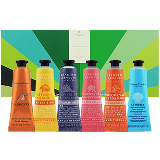 《Crabtree & Evelyn 瑰珀翠》六劍客護手霜精選禮盒25ml*4+25g*2