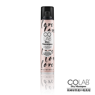 【2入】英國COLAB乾洗髮─經典粉玫瑰 200ml