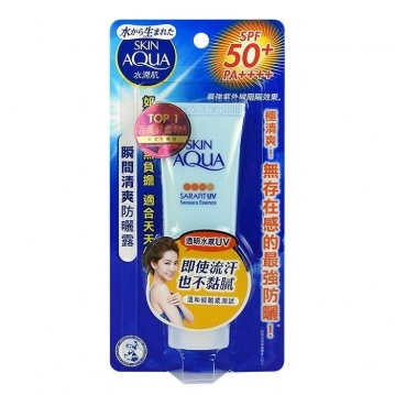 日本 MENTHOLATUM 曼秀雷敦 水潤肌 瞬間清爽防曬露 SPF50+/PA+++ 40g
