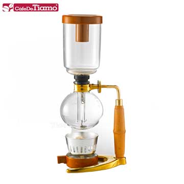 Tiamo TCA-3 虹吸壺3人份-金色立架(HG2374)