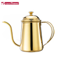 Tiamo 1.2L滴漏式細口咖啡壺-鈦金色(HA1514GD)