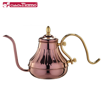 Tiamo 1301 不鏽鋼皇家壺 500ml-玫瑰金(HA8574)