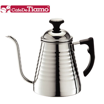 Tiamo 1201D不鏽鋼細口壺700ml-附溫度計款(HA1639)