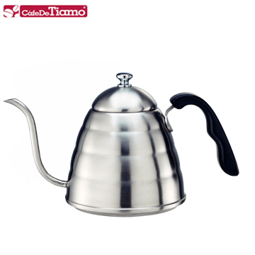 Tiamo 1205A不鏽鋼細口壺0.9L-砂光款(HA1621)