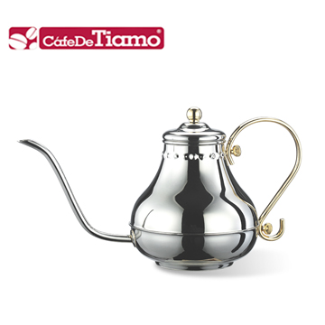 Tiamo 1.0L 不鏽鋼細口宮廷壺 (HA8560)