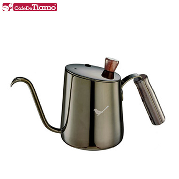 Tiamo 1506青鳥斜口細口壺 700ml-鈦黑(HA1632TBK)