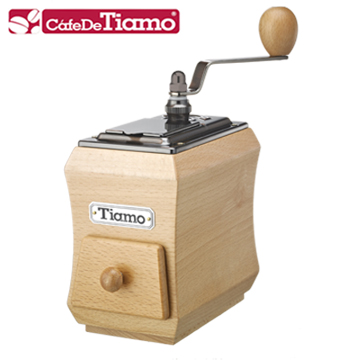 Tiamo NO.1頂級手搖磨豆機古銅款-原色 (HG6125)