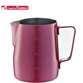 Tiamo 專業內外刻度不鏽鋼拉花杯360cc-不沾塗層(HC7086)