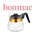 【日本】Bonmac 金邊耐熱玻璃手沖咖啡壺(約500ml)