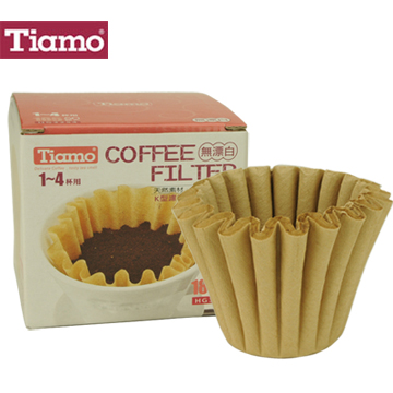 Tiamo K02蛋糕杯濾紙1-4人無漂白#185(HG3254)