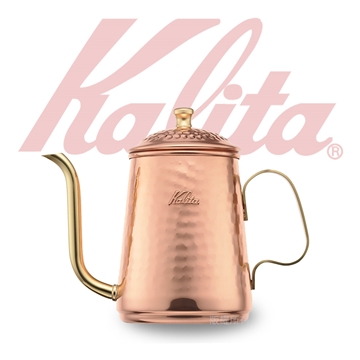 【日本】KALITA細口銅製手沖壺(約600 ml)