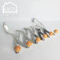 【Amos】自然風木珠伸縮門後六勾掛勾
