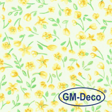 GM-DECO優質壁貼-黃花飛舞