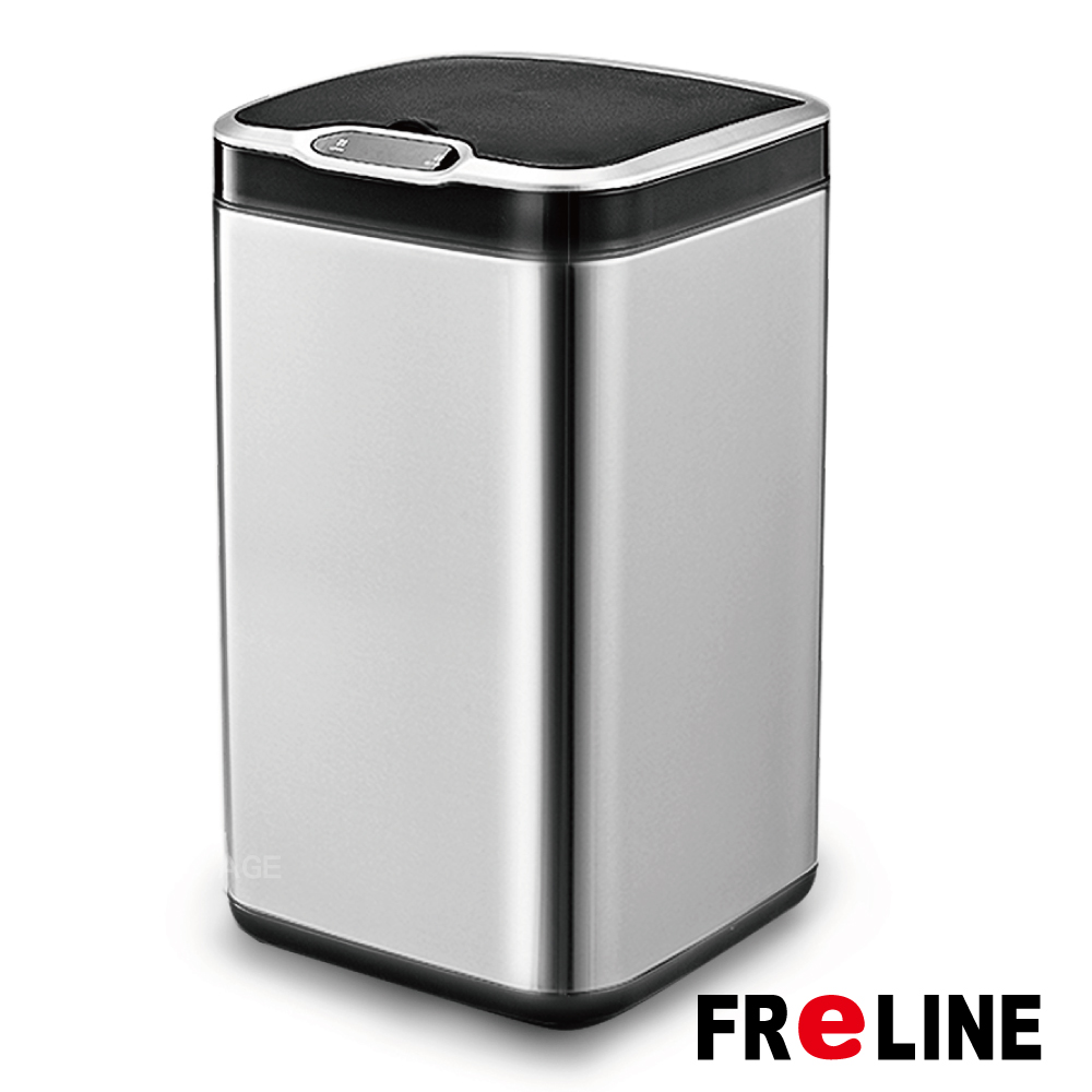 FReLINE不鏽鋼倒數關蓋感應垃圾桶FTC-201