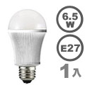 日本STANLEY 6.5W LED燈泡晝白光550流明 一入