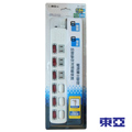 東亞 六開六插延長線TY-122N-6尺
