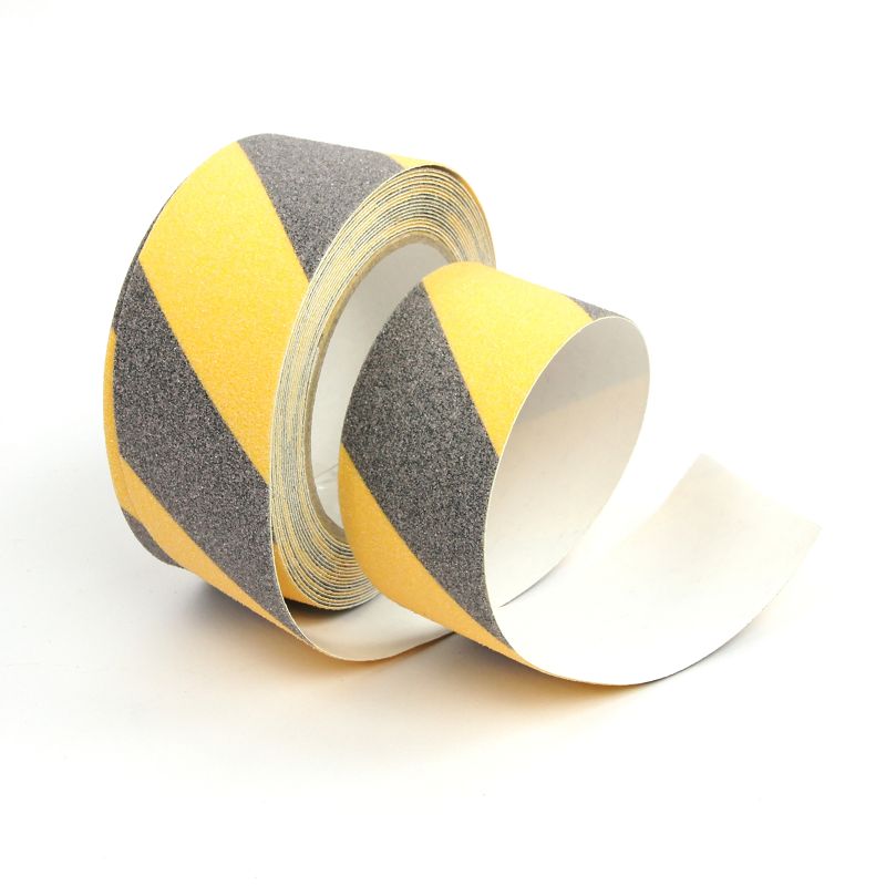 TRENY 止滑膠帶-48mm X 6M (黑黃) -1入