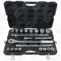 德國KS TOOLS 3/4 套筒組21件 911.0721