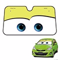 NAPOLEX 汽車總動員 Cars2 前檔遮陽簾/遮陽板(綠)