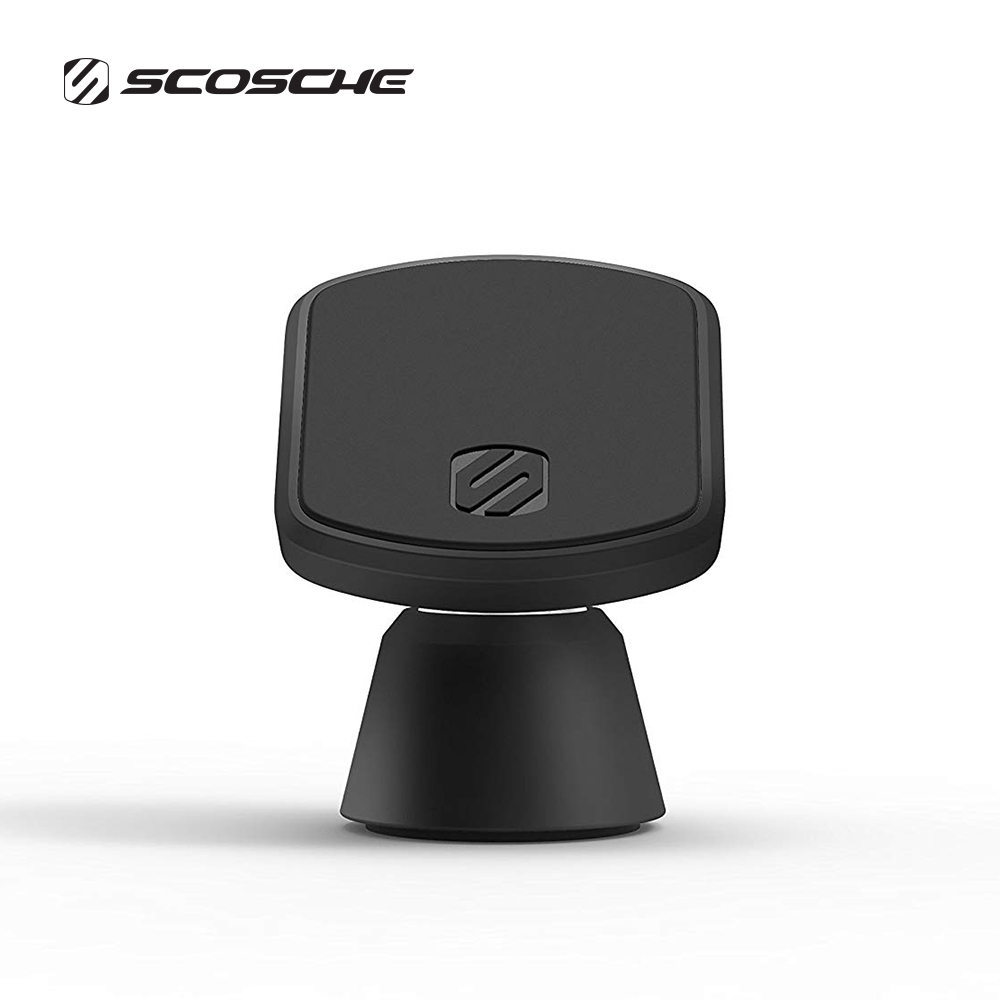 SCOSCHE MagicMount™ Elite-鋁合金磁吸黏貼式手機架-鈦黑/銀色