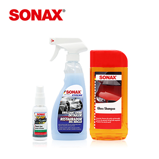 SONAX 洗車+鍍膜 新年超優惠組合 再贈塑膠保養劑