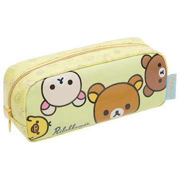 Rilakkuma拉拉熊防水筆袋(黃色)