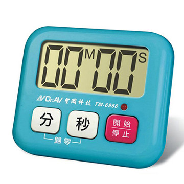 【Dr.AV】營業專用正倒數計時器(TM-6966)2入