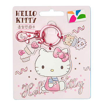 HELLO KITTY 造型悠遊卡-甜點杯 三麗鷗商品 鑰匙圈 卡哇伊 限量