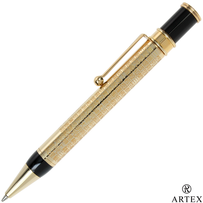 Jual [TAITRA] ARTEX Heart By Ball Pen Bright Gold di Seller PChomeSEA ...