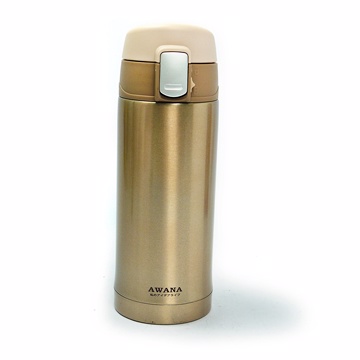 AWANA-附扣彈跳杯200ml(香檳金)