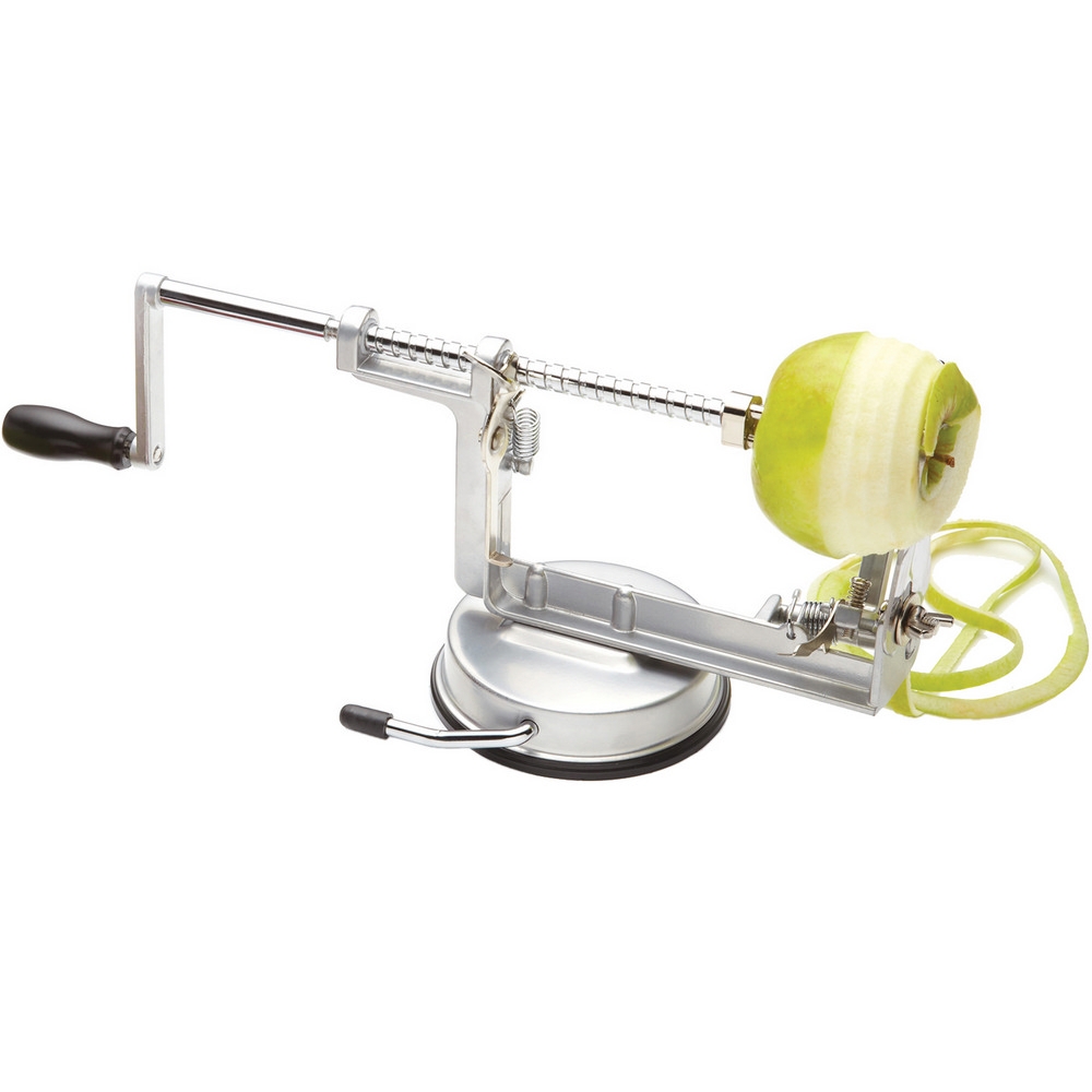 KitchenCraft3in1旋轉蘋果削切去核器