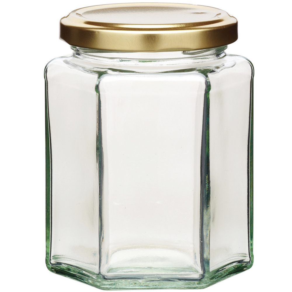 KitchenCraft 六角旋蓋密封罐(340ml)
