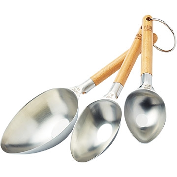 KitchenCraft Paul木柄量匙3件